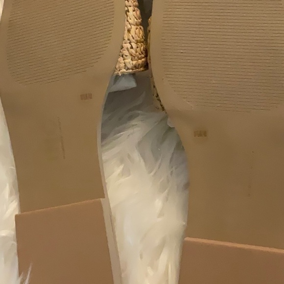 INC International Concepts Tan Sandals with Chain Detail - Picture 5 of 6